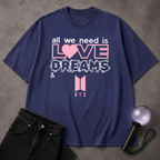 BTS x Stray Kids Fan T-Shirt | Kpop Love T-Shirt |  Kpop Gift