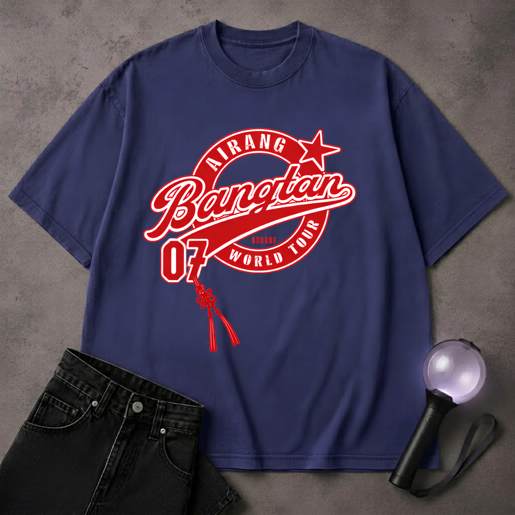 Retro Arirang BTS Album 2026 T-Shirt | Vintage Kpop Concert Tee