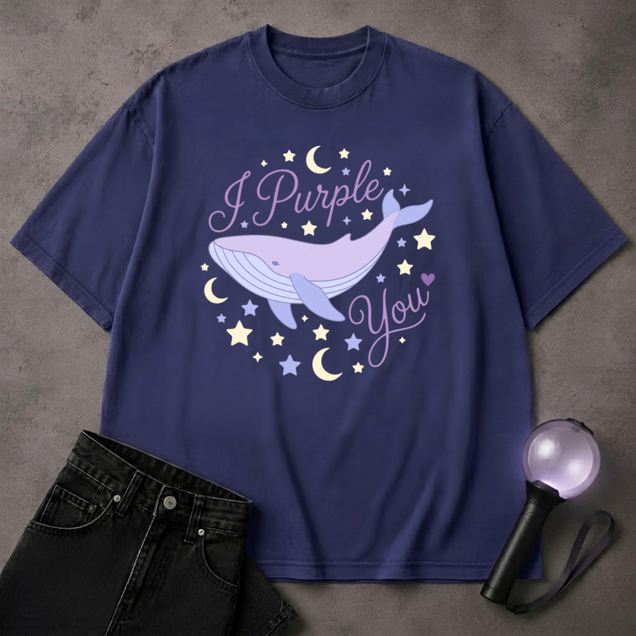 I Purple You T-Shirt | BTS Fan Gift | ARMY Purple Aesthetic Tee