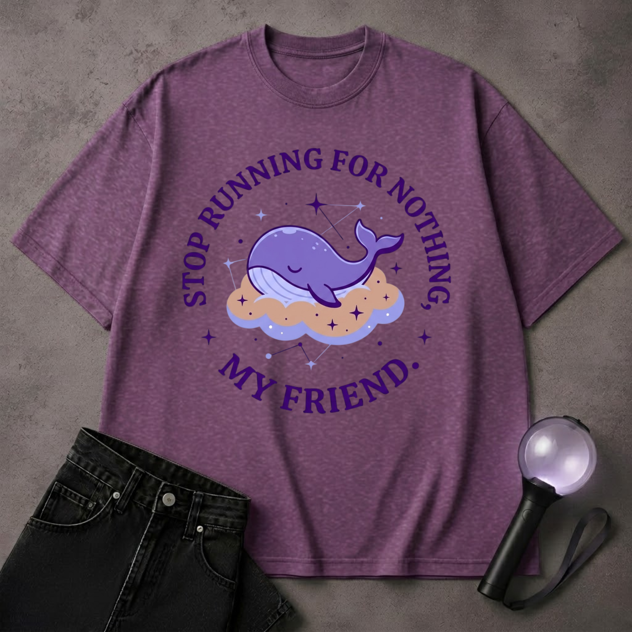 Stop Running For Nothing My Friend BTS T-Shirt | BTS ARMY Shirt | Kpop Fan Tee