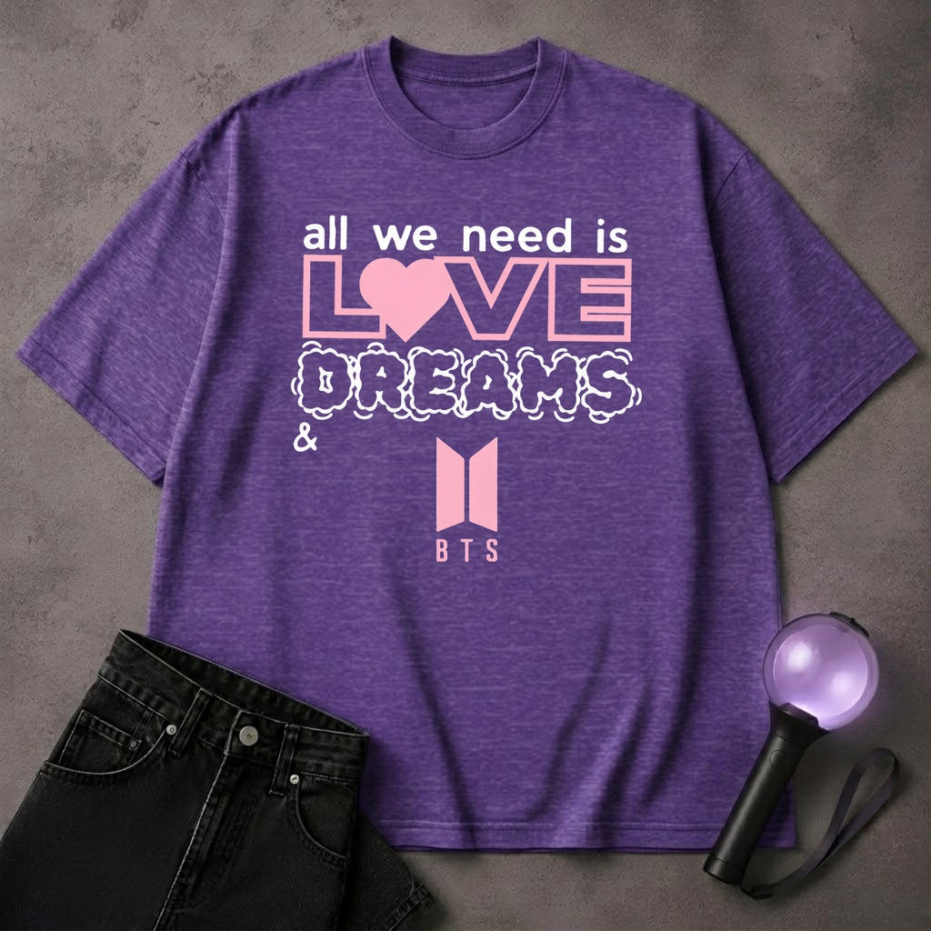 BTS x Stray Kids Fan T-Shirt | Kpop Love T-Shirt |  Kpop Gift