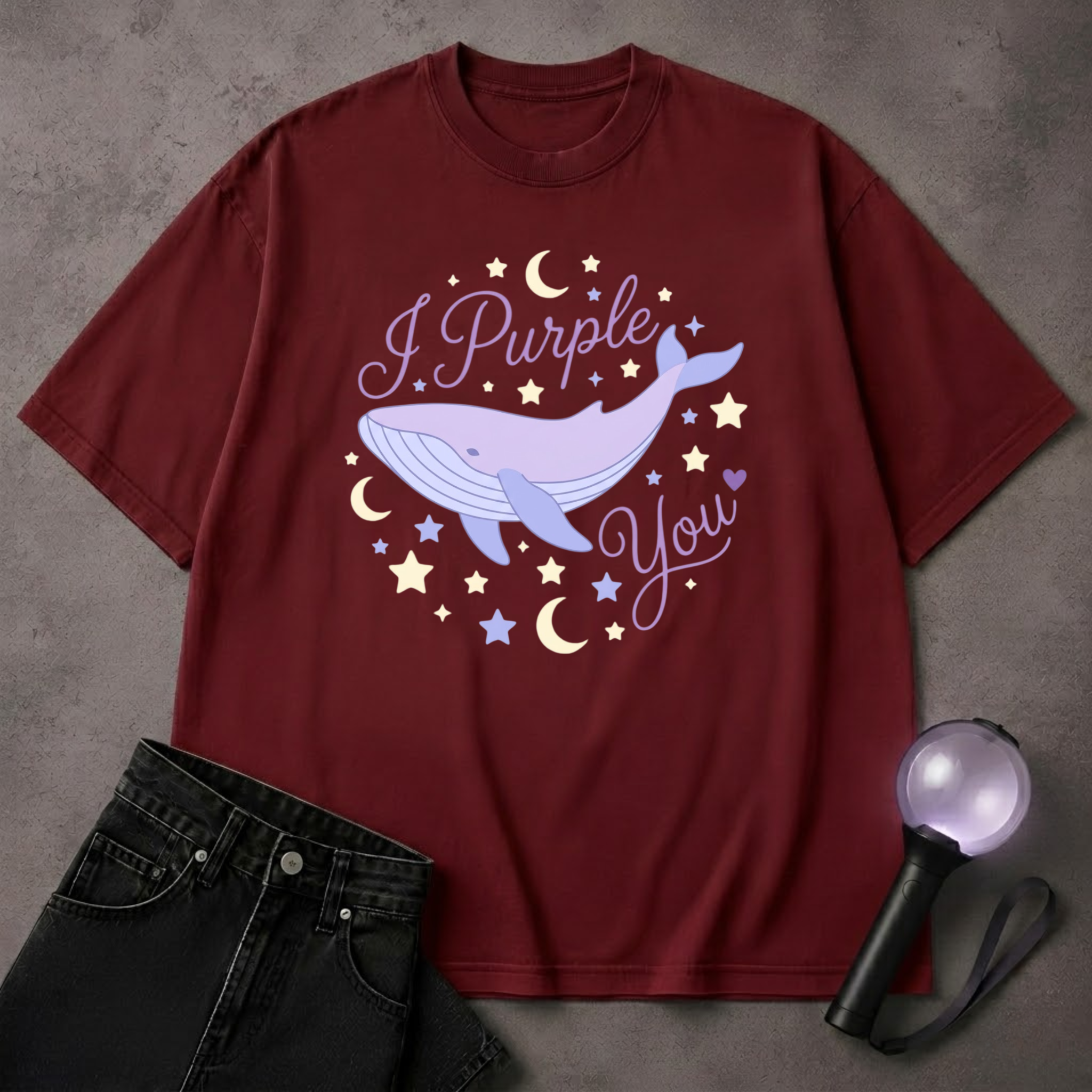 I Purple You T-Shirt | BTS Fan Gift | ARMY Purple Aesthetic Tee