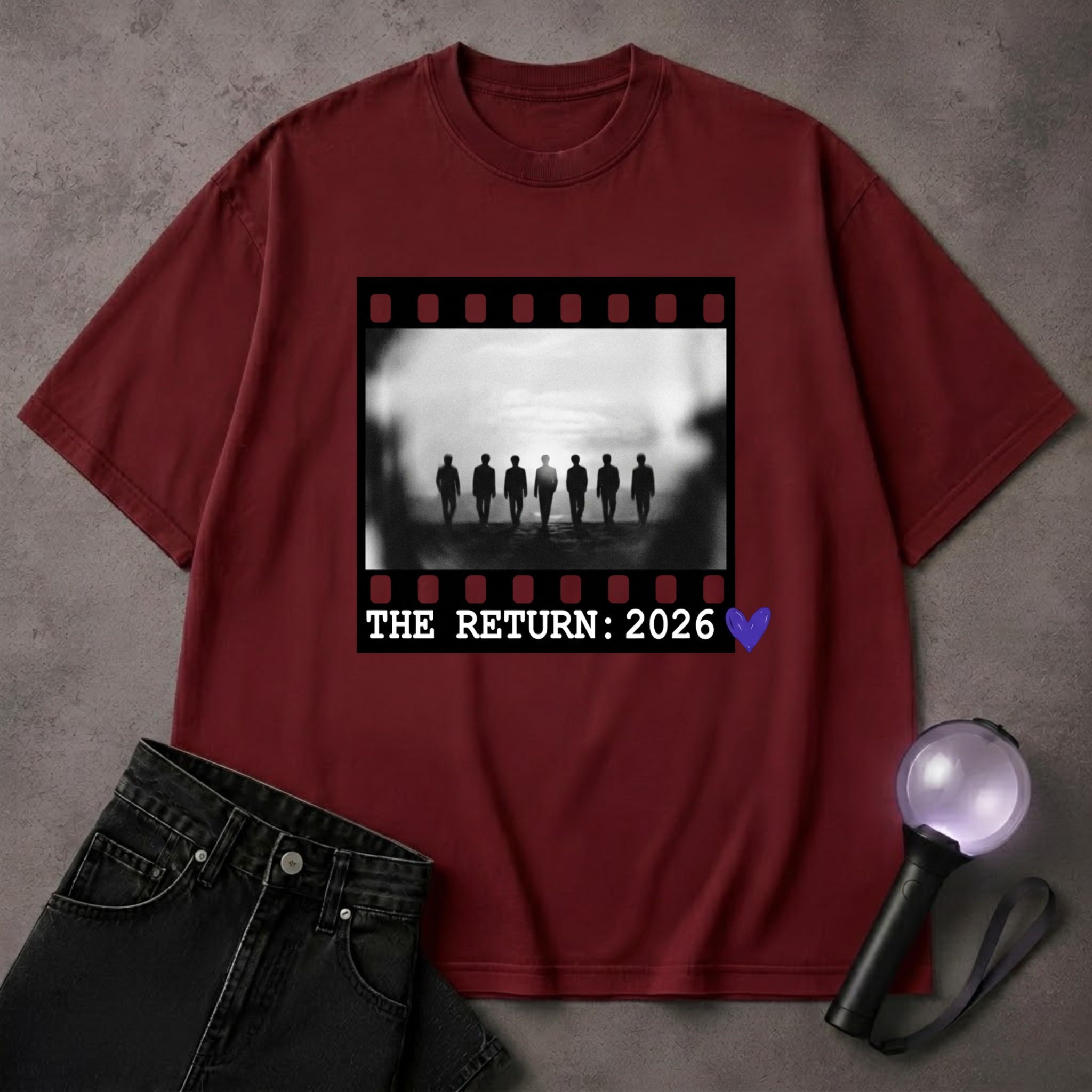 BTS The Return 2026 T-Shirt | ARMY Comeback Fan Shirt | Kpop Tee