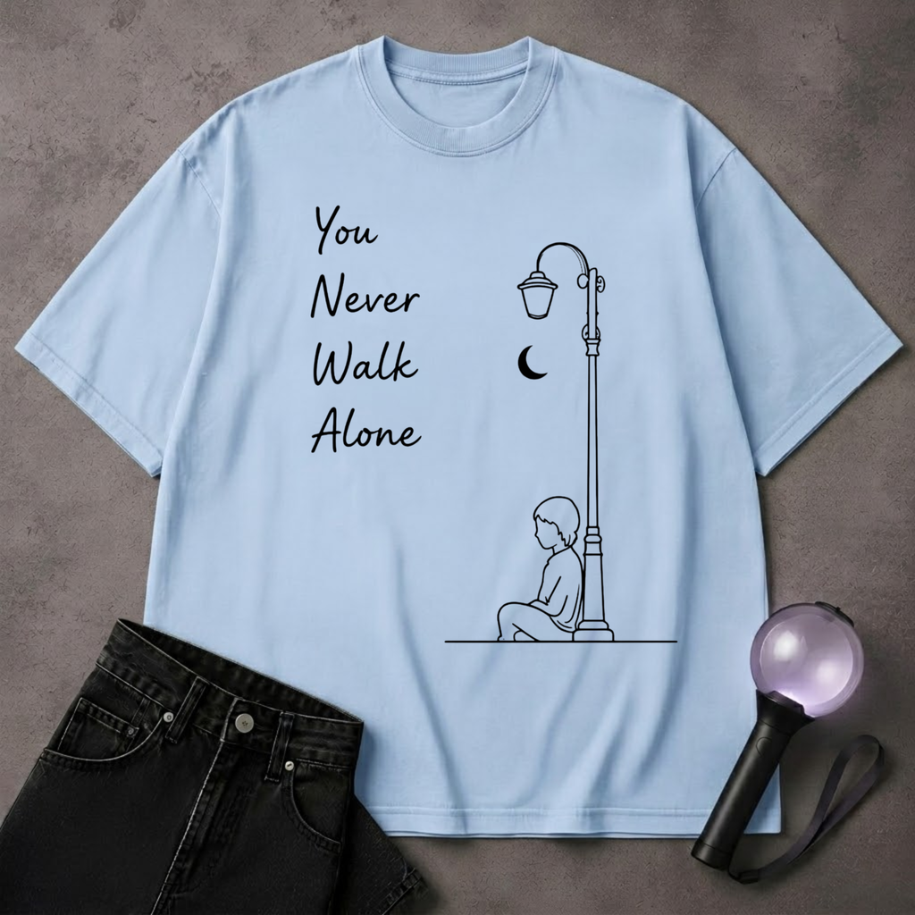 You Never Walk Alone Friendship Shirt Set | BTS ARMY Gift