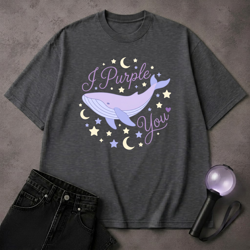 I Purple You T-Shirt | BTS Fan Gift | ARMY Purple Aesthetic Tee