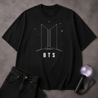 BTS Star Logo T-Shirt | Minimalist ARMY Kpop Tee