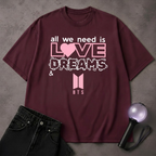BTS x Stray Kids Fan T-Shirt | Kpop Love T-Shirt |  Kpop Gift