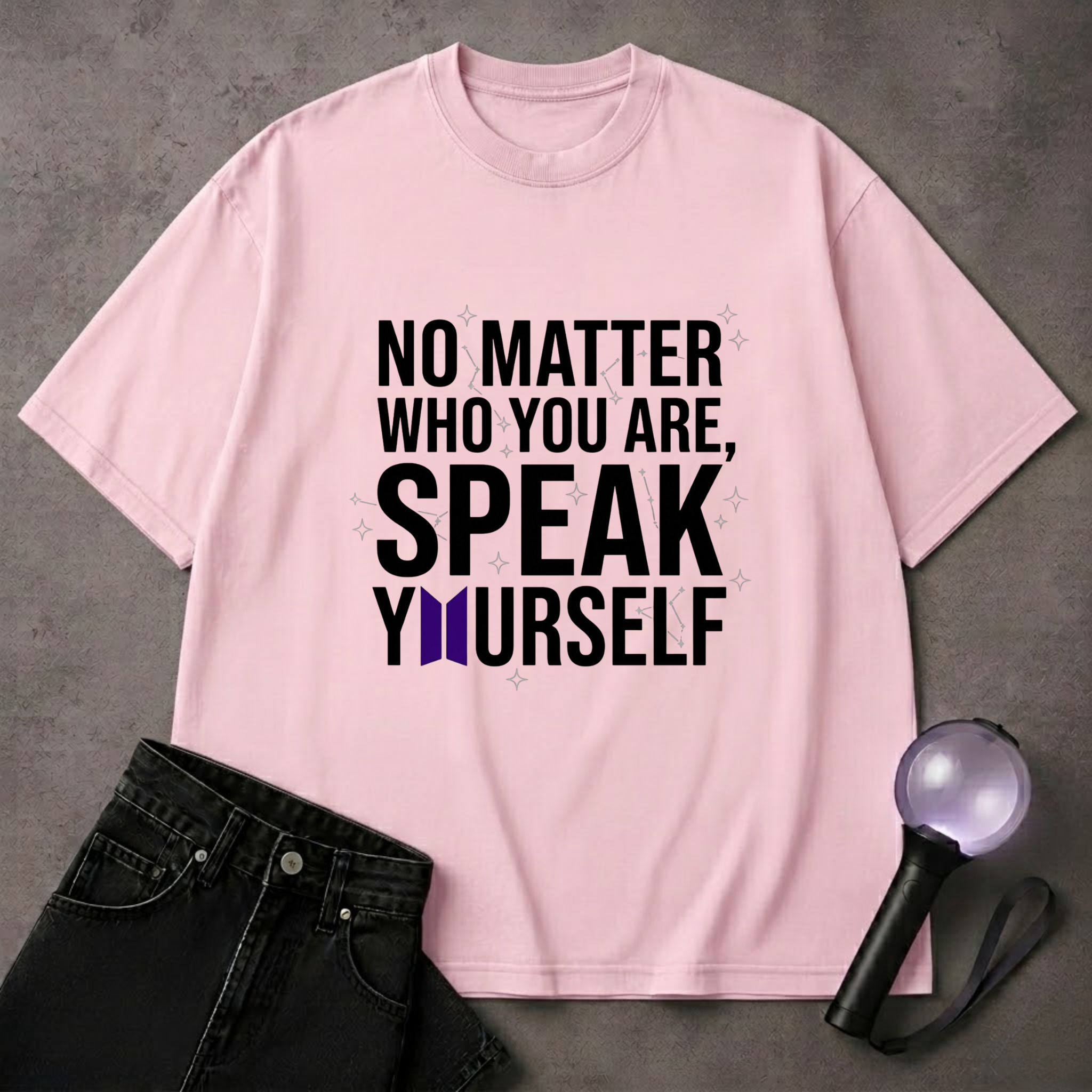 No Matter Who You Are BTS T-Shirt | BTS ARMY Fan Shirt | Kpop Tee