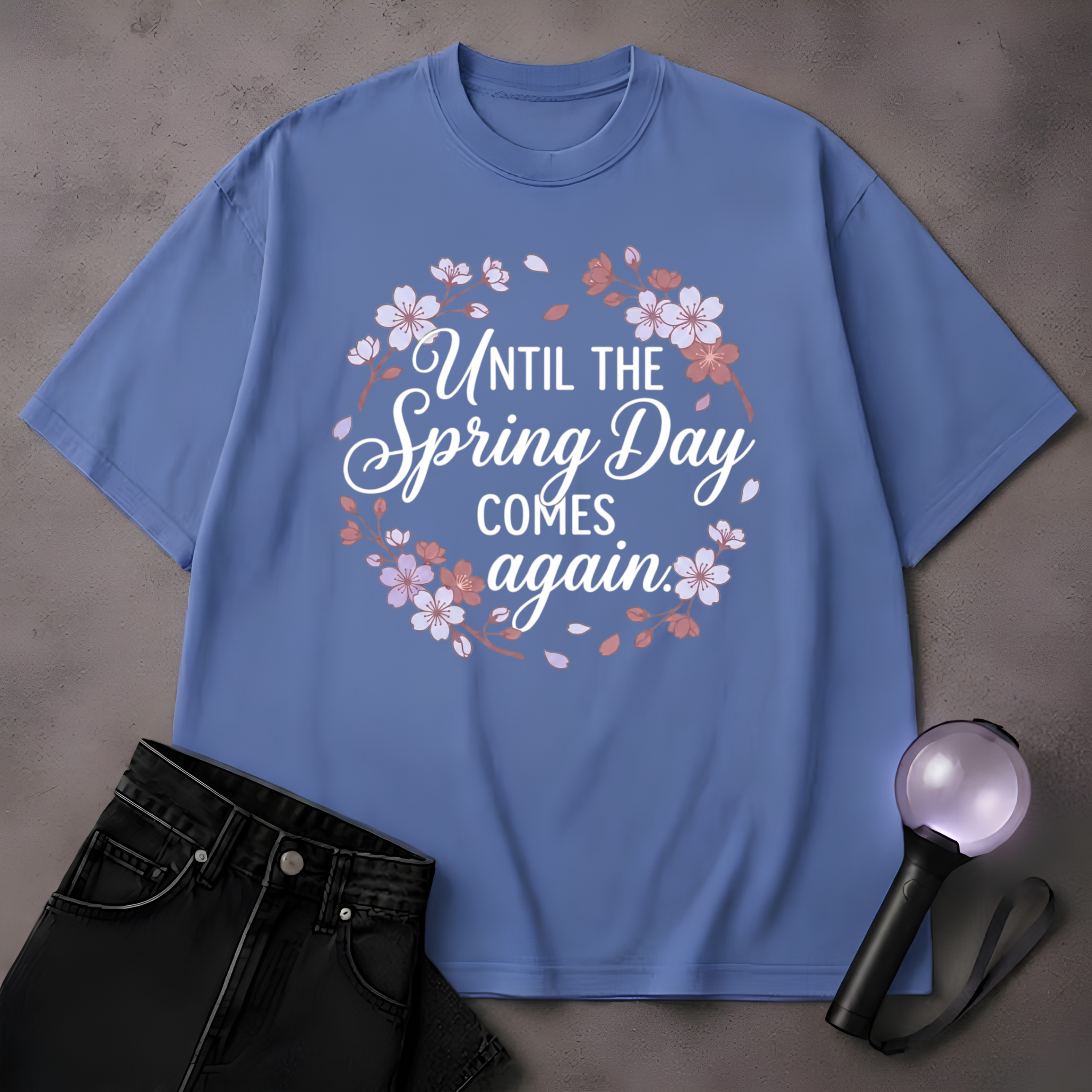Spring Day BTS lyrics song T-Shirt | ARMY Fan Tee | Korean Pop Gift