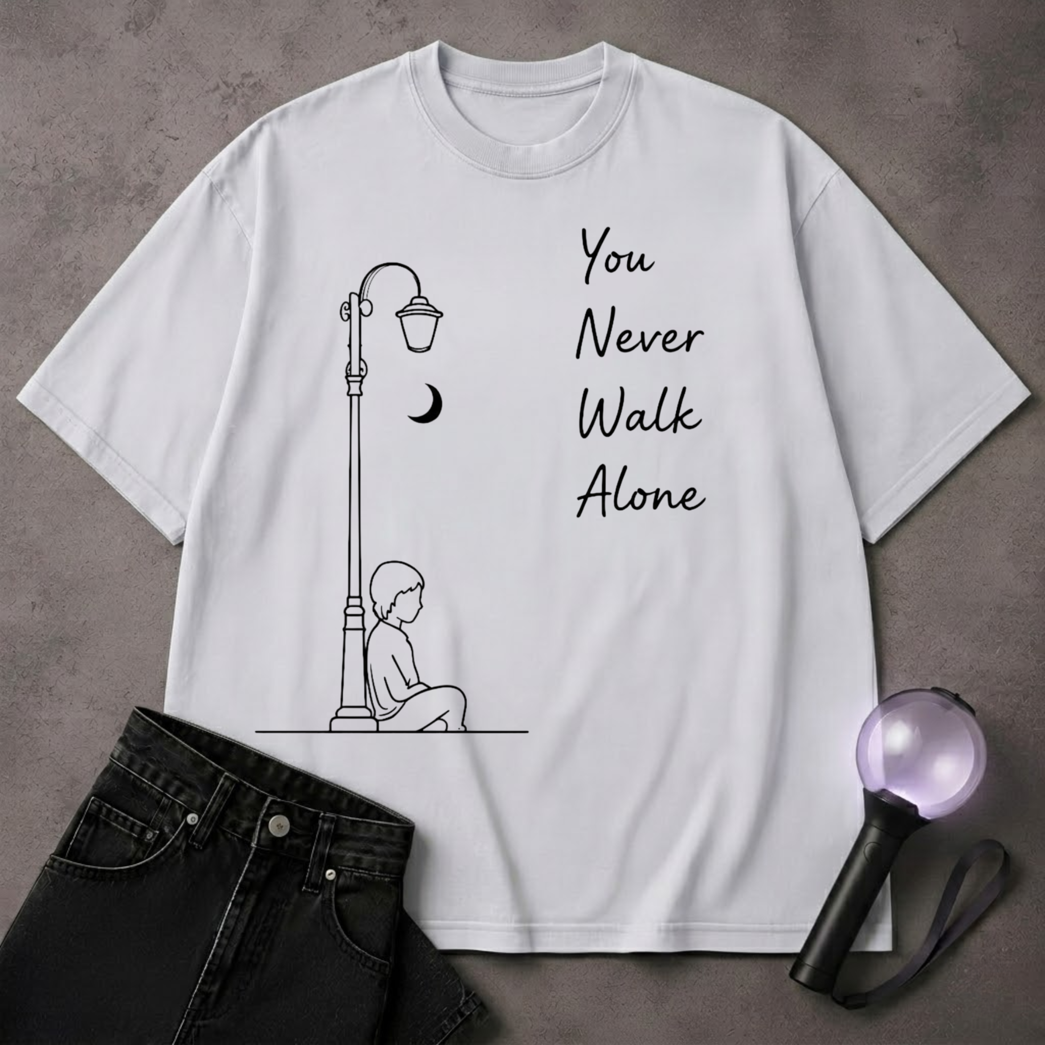 You Never Walk Alone Friendship Shirt Set | BTS ARMY Gift