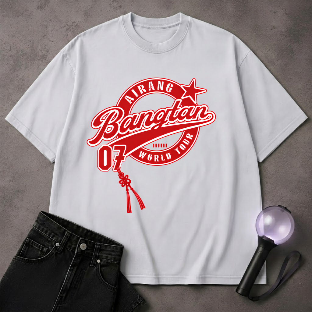 Retro Arirang BTS Album 2026 T-Shirt | Vintage Kpop Concert Tee