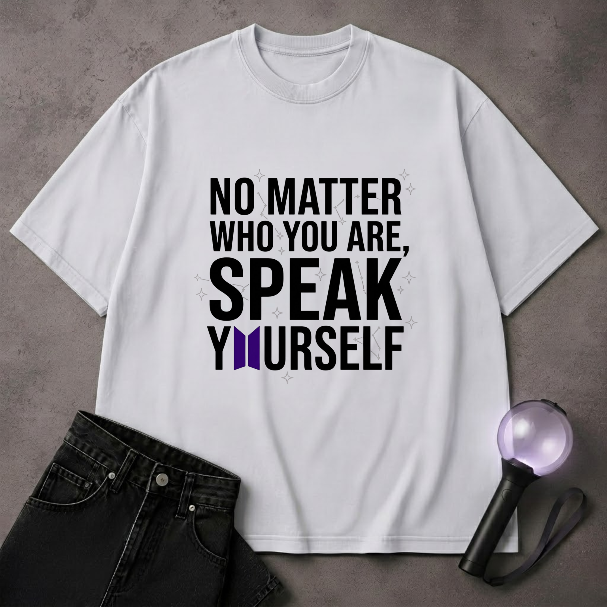 No Matter Who You Are BTS T-Shirt | BTS ARMY Fan Shirt | Kpop Tee