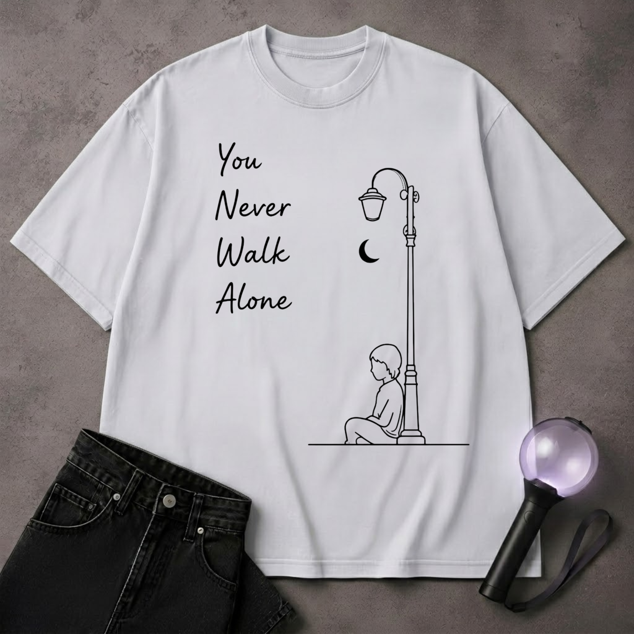 You Never Walk Alone Friendship Shirt Set | BTS ARMY Gift