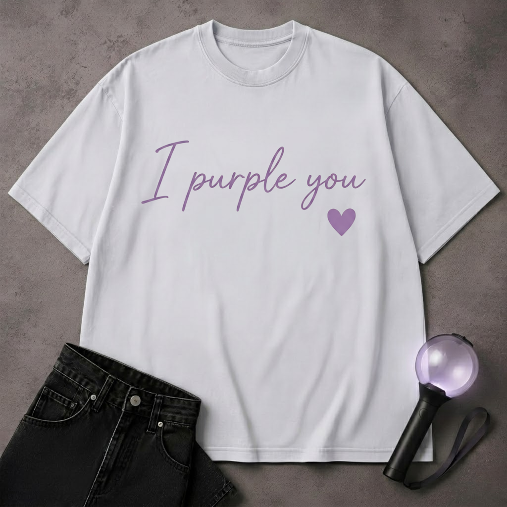 BTS I Purple You T-Shirt | Only For Real ARMY Bts Fan