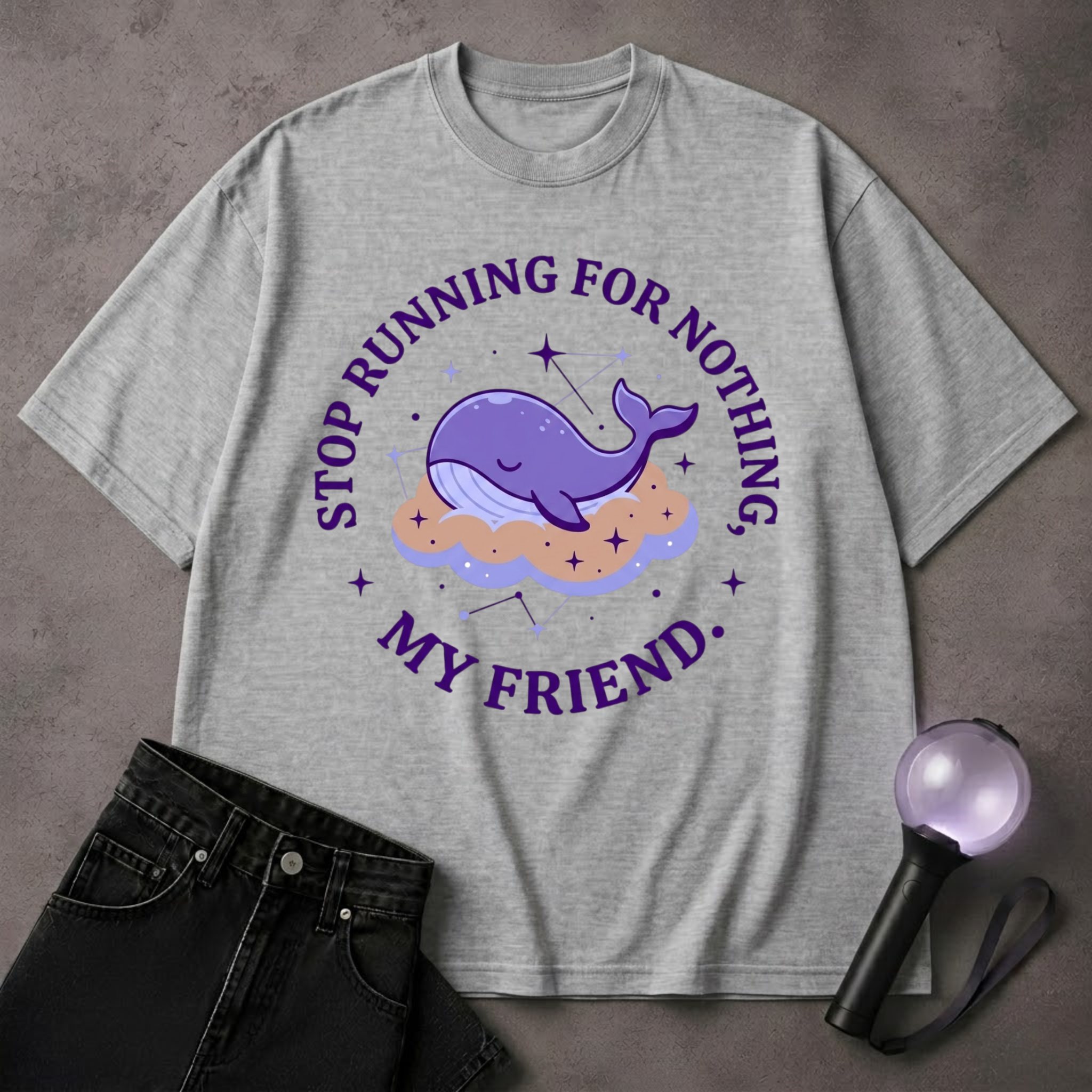 Stop Running For Nothing My Friend BTS T-Shirt | BTS ARMY Shirt | Kpop Fan Tee