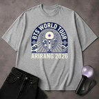BTS World Tour Arirang 2026 T-Shirt | ARMY Lightstick Concert Merch Style Tee