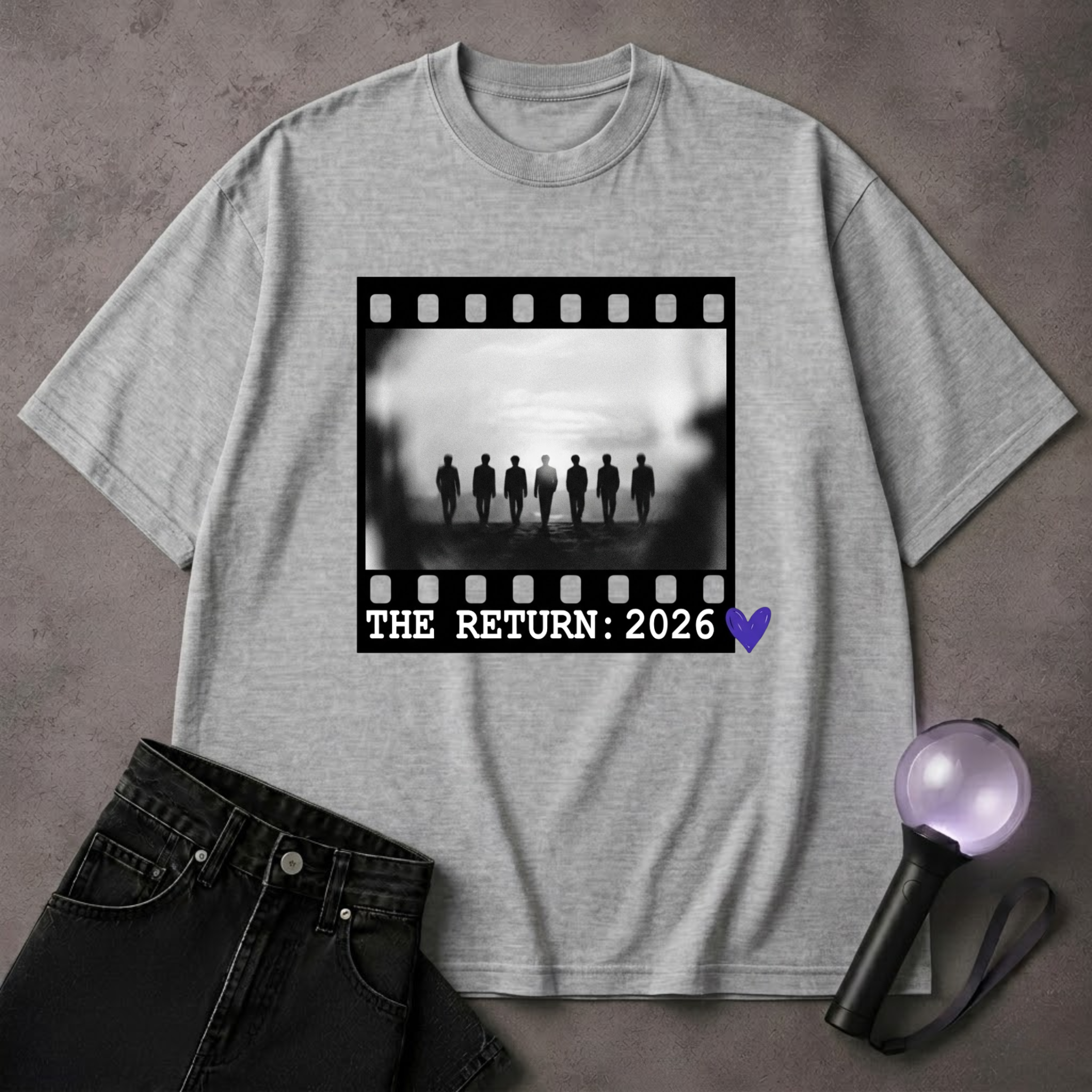 BTS The Return 2026 T-Shirt | ARMY Comeback Fan Shirt | Kpop Tee