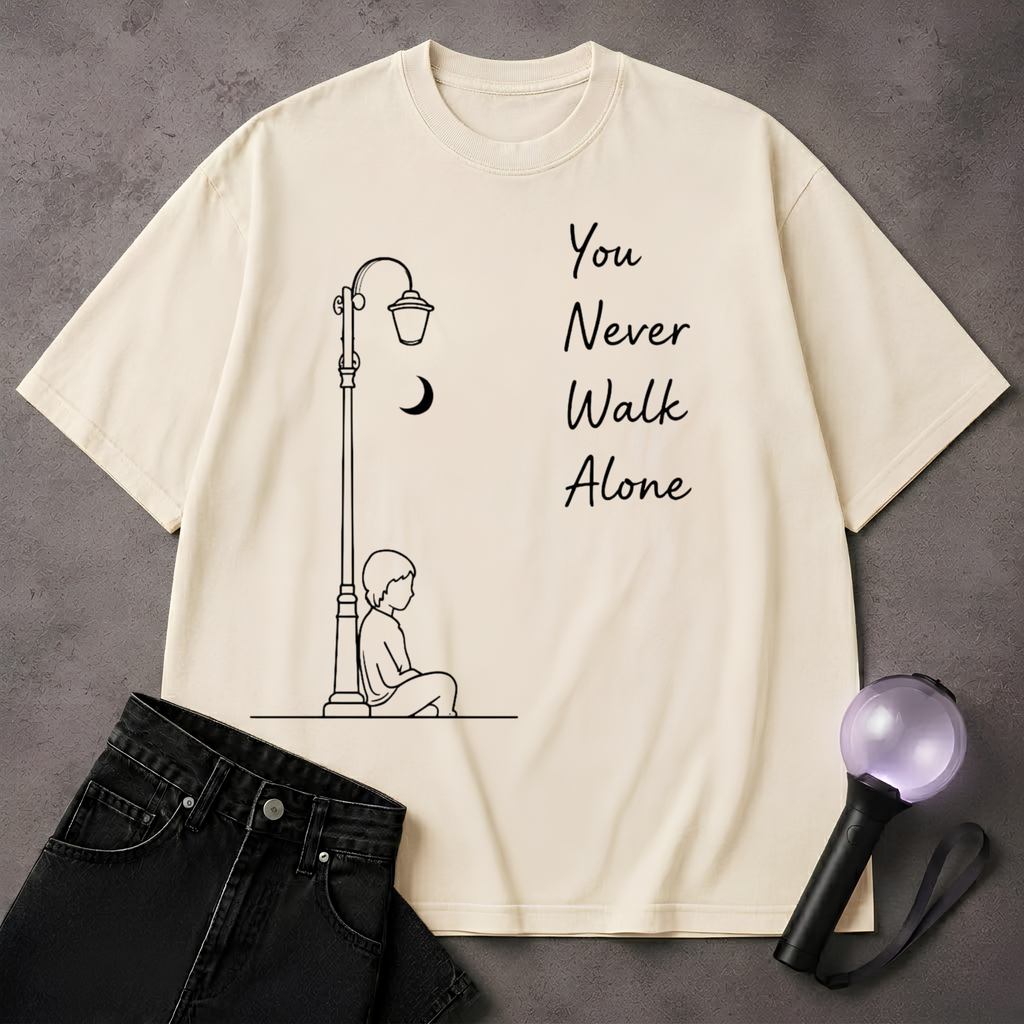 You Never Walk Alone Friendship Shirt Set | BTS ARMY Gift