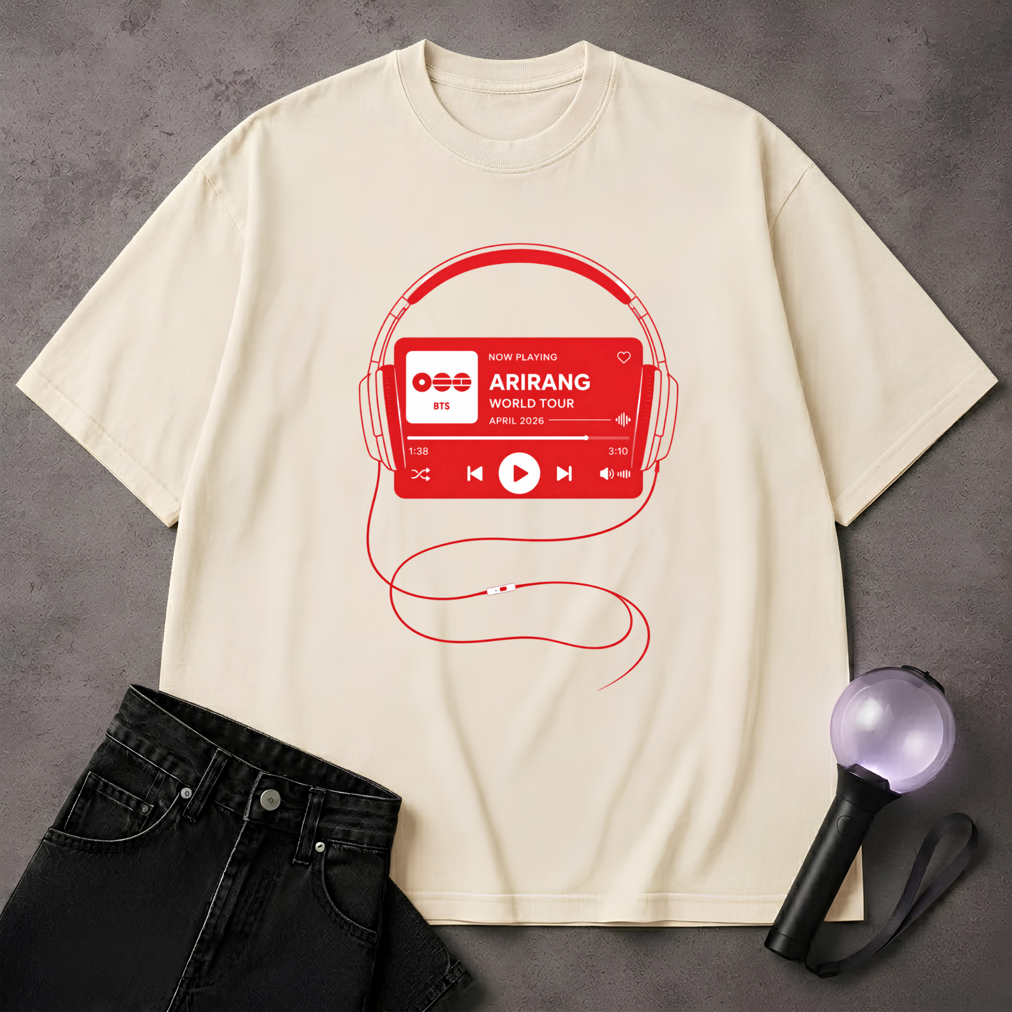 Spotify BTS Arirang Song T-Shirt | Kpop Music Fan Tee | ARMY Gift