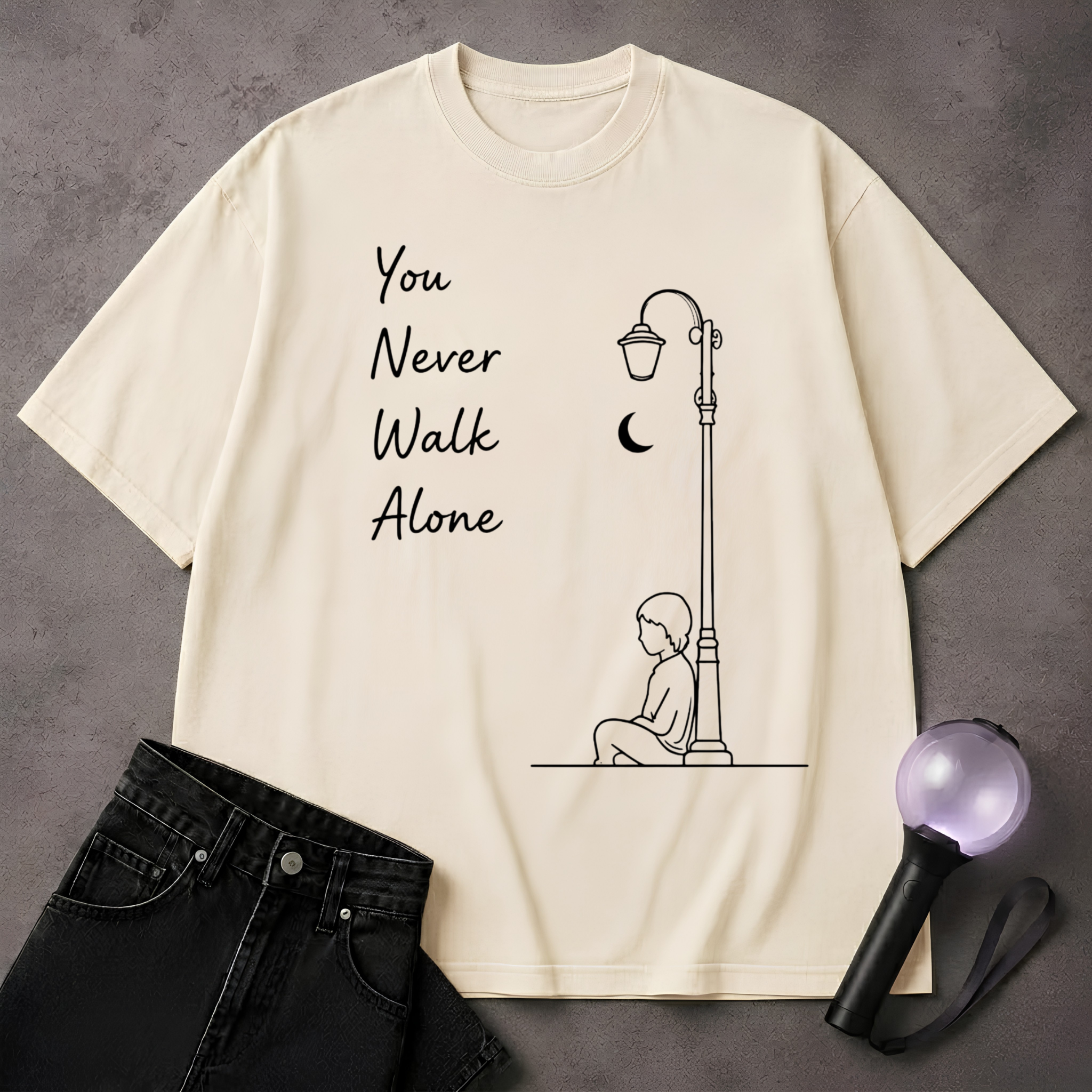 You Never Walk Alone Friendship Shirt Set | BTS ARMY Gift