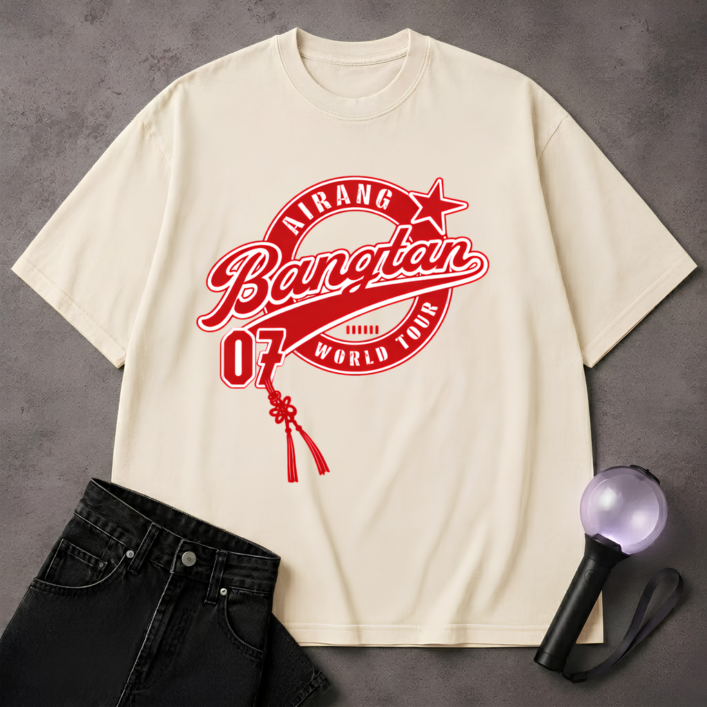 Retro Arirang BTS Album 2026 T-Shirt | Vintage Kpop Concert Tee