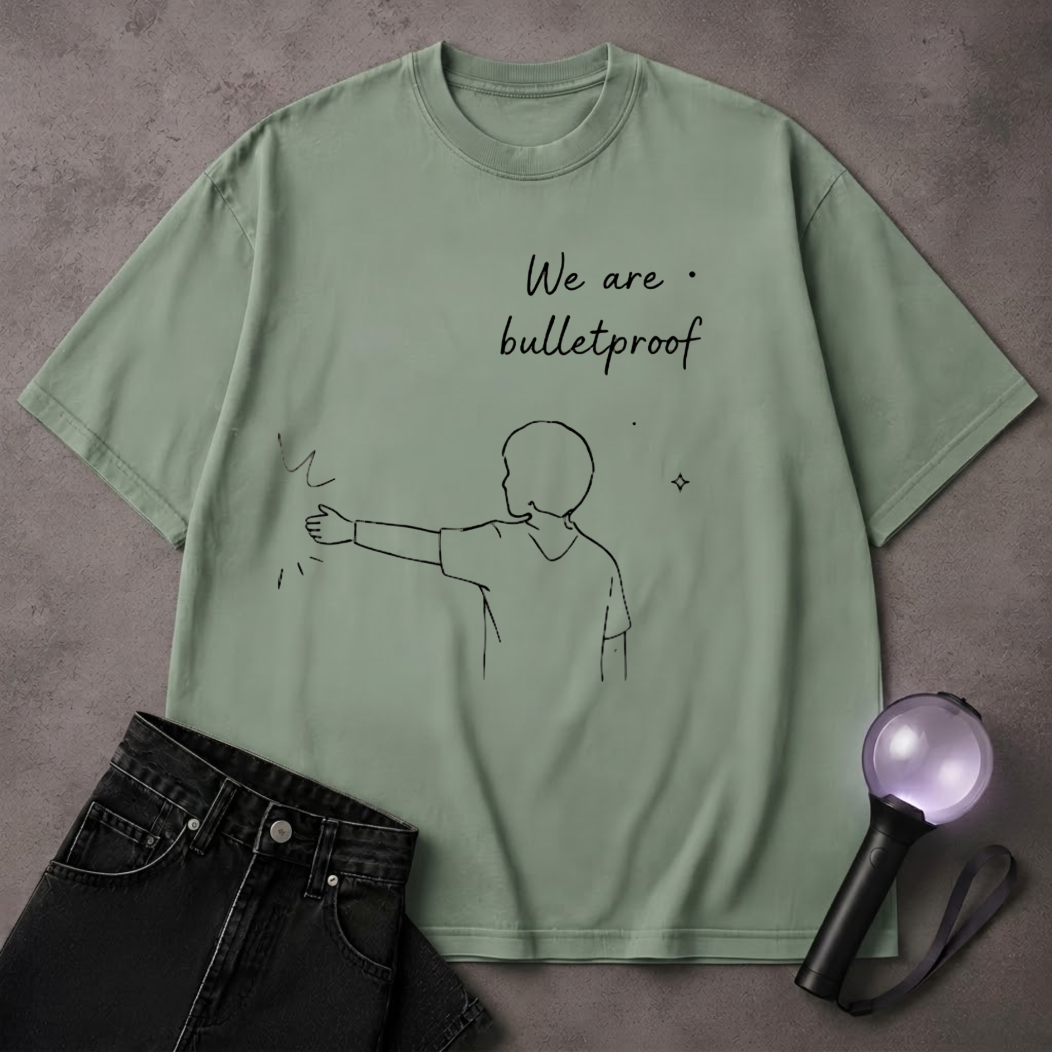 Best Friend BTS Inspired Shirt | Bulletproof Friendship Tee | ARMY Gift