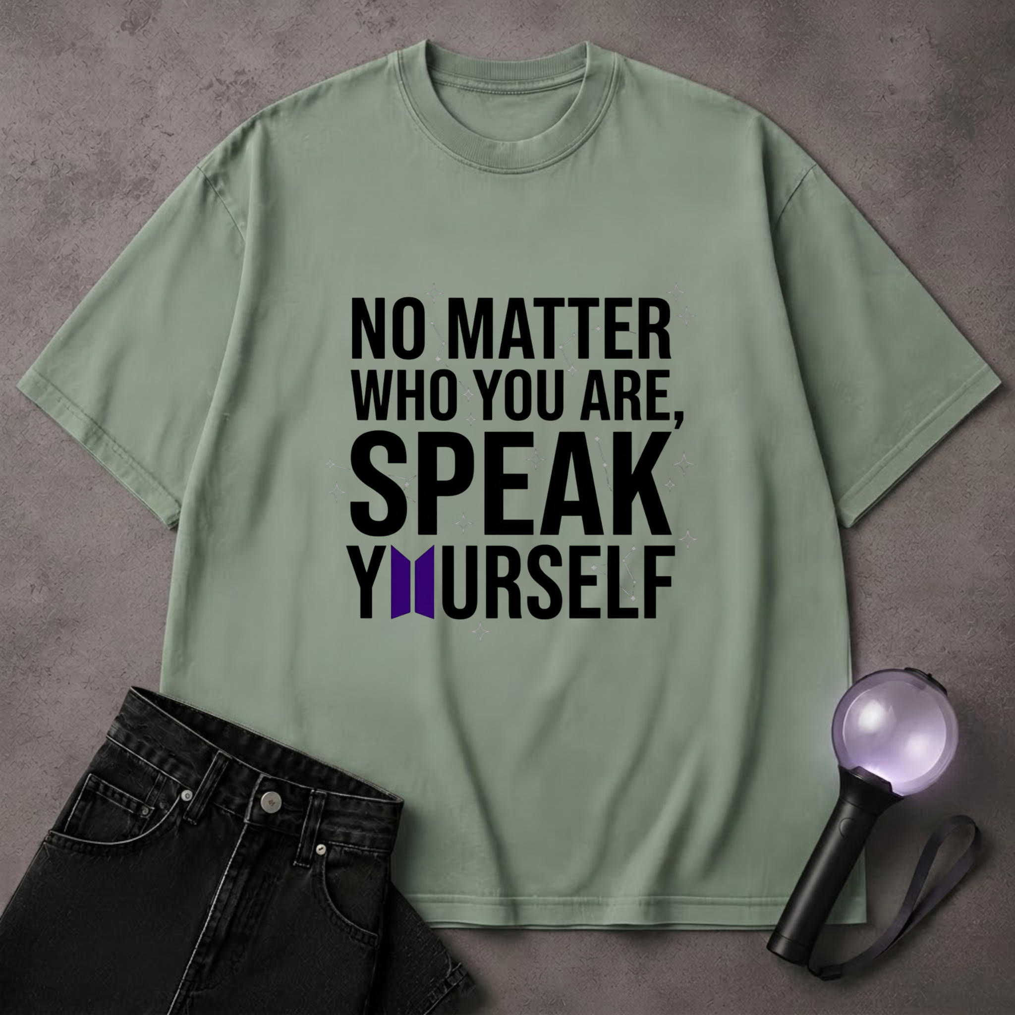 No Matter Who You Are BTS T-Shirt | BTS ARMY Fan Shirt | Kpop Tee