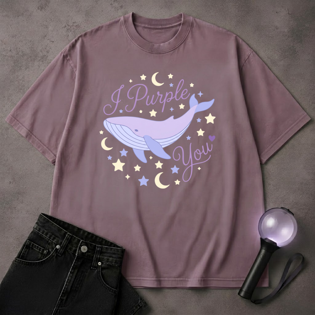 I Purple You T-Shirt | BTS Fan Gift | ARMY Purple Aesthetic Tee