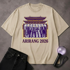 Korea Temple BTS T-Shirt | Korean Culture Kpop Fan Tee