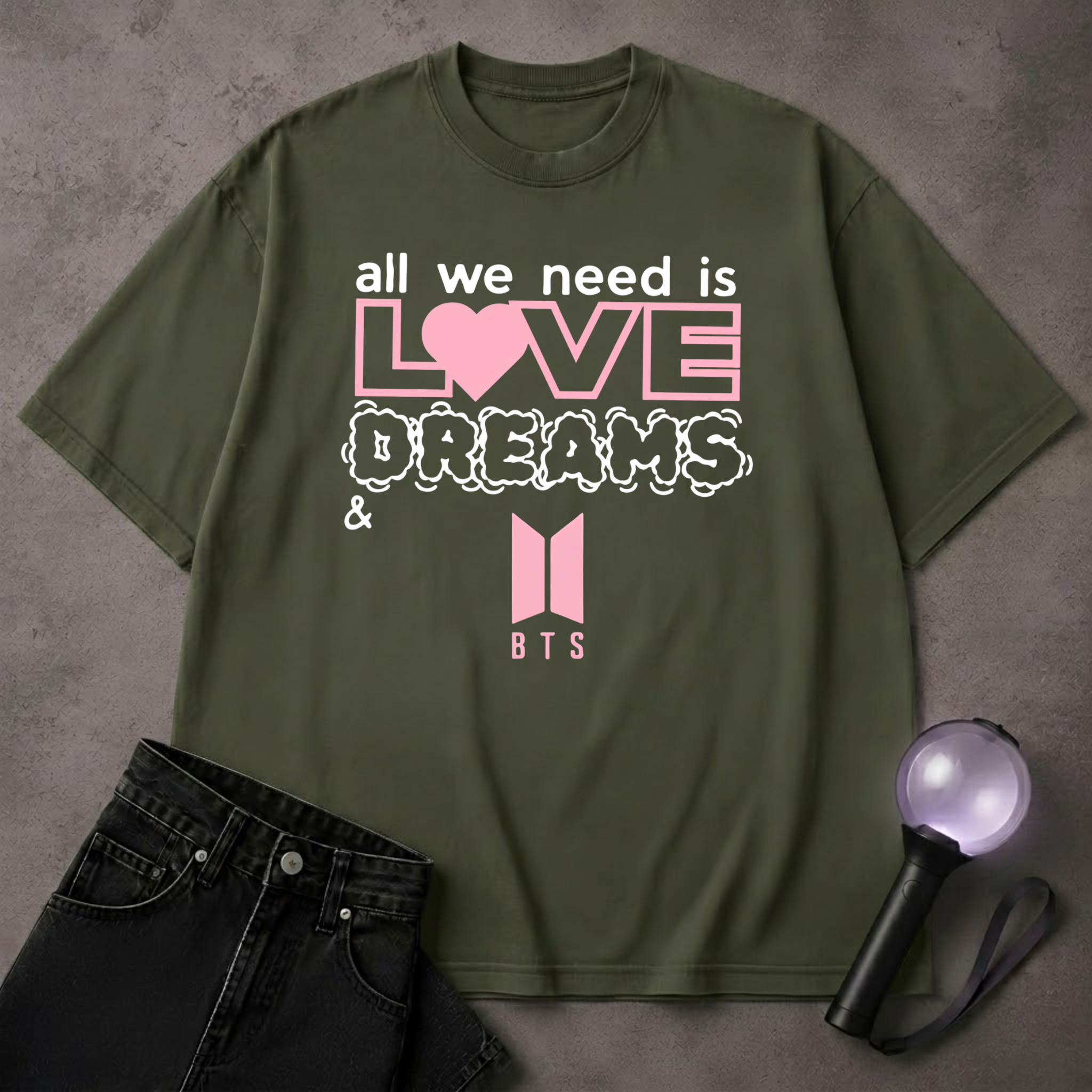 BTS x Stray Kids Fan T-Shirt | Kpop Love T-Shirt |  Kpop Gift